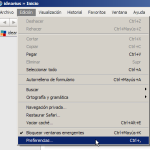 Menú Edición en Safari 5.1 para Windows